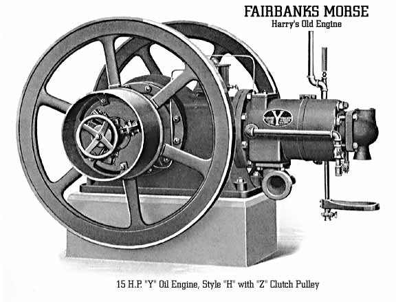 Fairbanks Morse 'Y' Style 'H' Horizontal Oil Engine