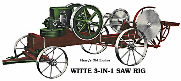 Witte 5HP Saw Rig